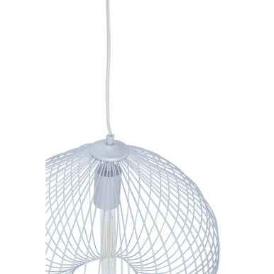 Lavis 1 Bulb Silver Finish Pendant Light