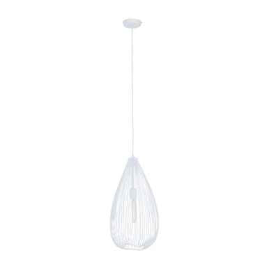 Lavis Teardrop White Pendant Light