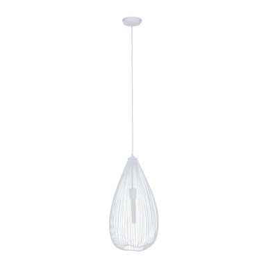 Lavis Teardrop White Pendant Light