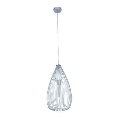 Lavis Teardrop Silver Pendant Light