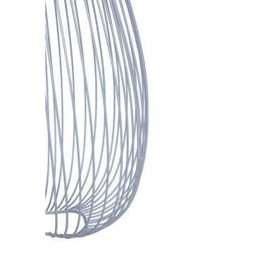 Lavis Teardrop Silver Pendant Light