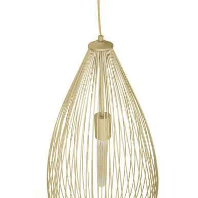Lavis 1 Bulb Gold Finish Pendant Light