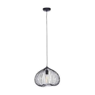 Lavis Black Finish Pendant Light