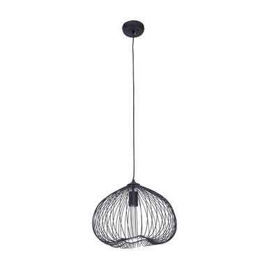 Lavis Black Finish Pendant Light