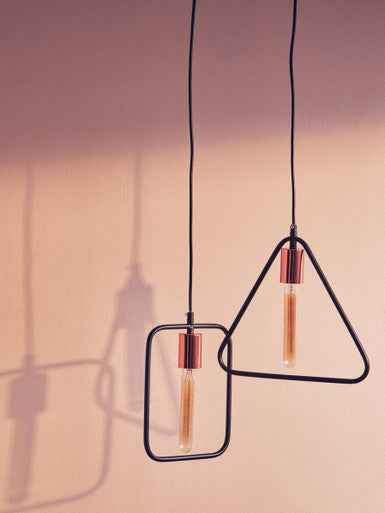 Lavis Triangular Pendant Light