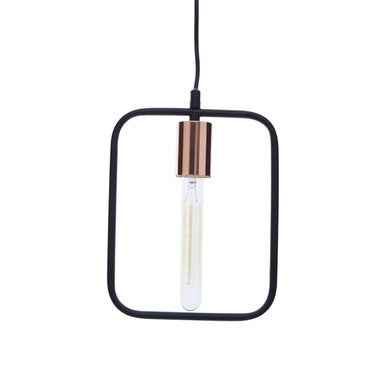 Lavis Black And Copper Finish Pendant Light