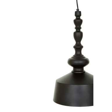 Leni Black Matte Iron Pendant Light