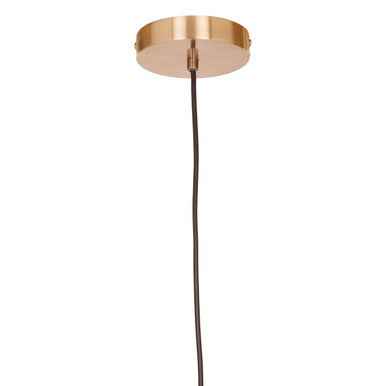 Lenno Black And Antique Brass Pendant Light