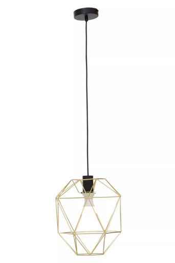 Wyra Champagne Gold Pendant Light