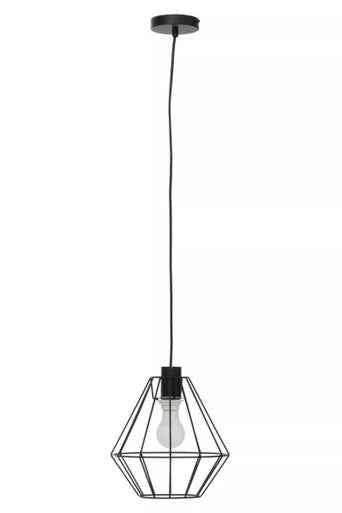 Wyra Black Cage Pendant Light
