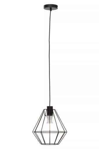 Wyra Black Cage Pendant Light