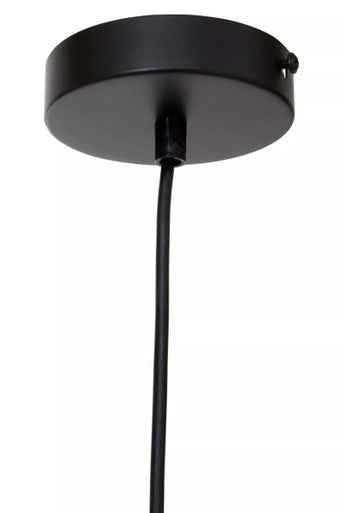 Wyra Black Cage Pendant Light