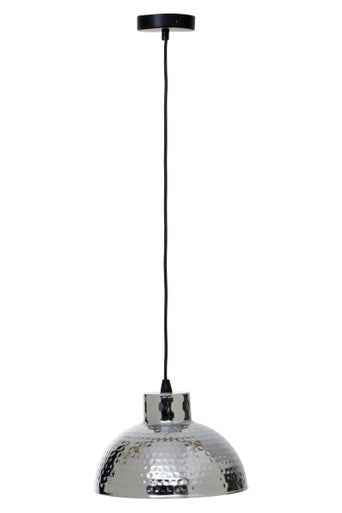 New Foundry Chrome Finish Iron Pendant light