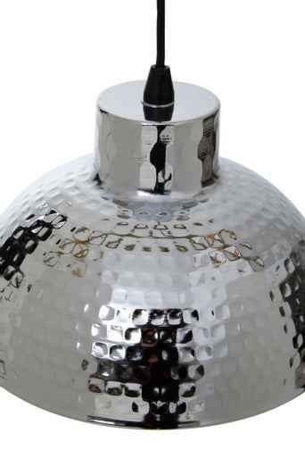 New Foundry Chrome Finish Iron Pendant light