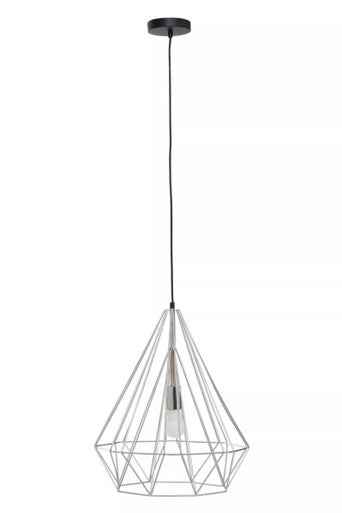 Wyra Chrome Conical Pendant light