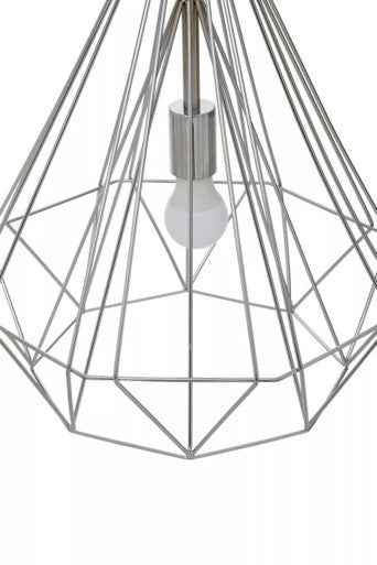 Wyra Chrome Conical Pendant light