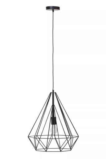 Wyra Black Conical Pendant light