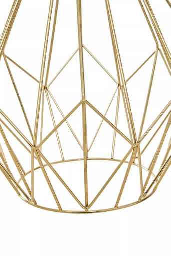 Wyra Champagne Gold Frame Pendant light
