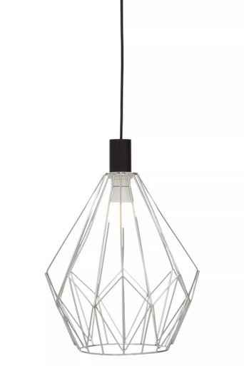 Wyra Chrome Gold Frame Pendant light