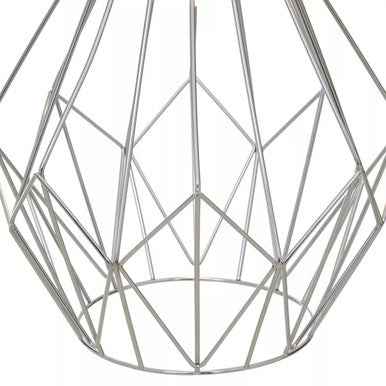 Wyra Chrome Gold Frame Pendant light