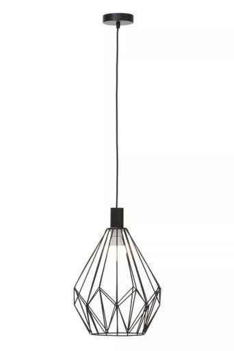 Wyra Black Finish Frame Pendant light