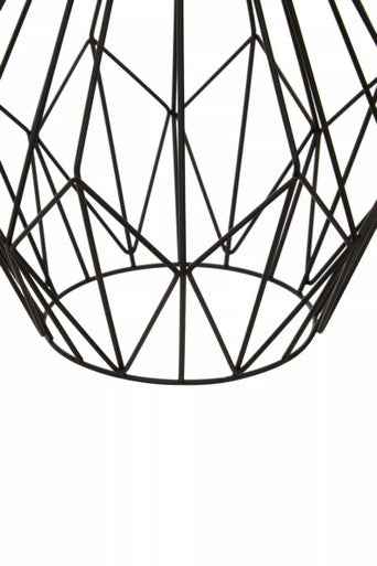 Wyra Black Finish Frame Pendant light