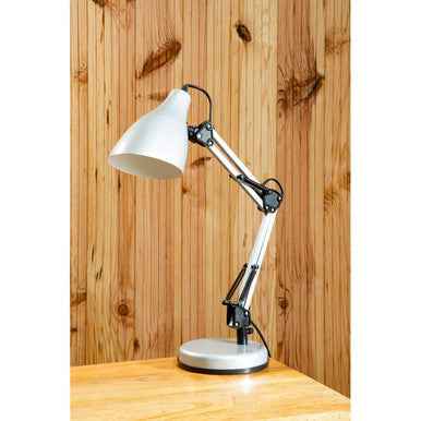 Finley Silver Desk Lamp