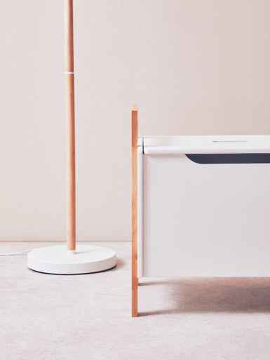 Stockholm Matte White Floor Lamp