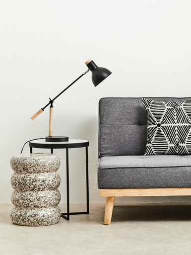 Stockholm Matte Black Table Lamp