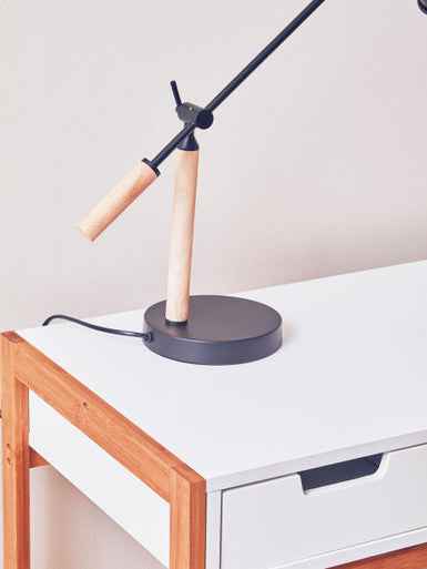 Stockholm Matte Black Table Lamp