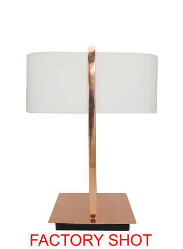 Lilian Copper Finish Table Lamp