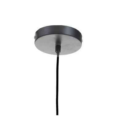 Jaya Black Rattan Overlapping Pendant Lamp