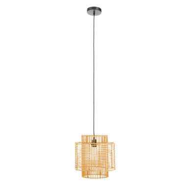 Jaya Natural Rattan Overlapping Pendant Lamp