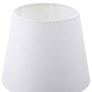 Heidy Light Green Glass Table Lamp with Chrome Base