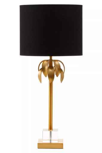 Herta Gold Metal Finish Table Lamp