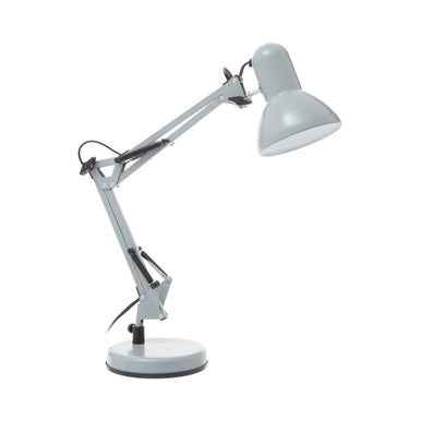 Payton Matte Grey Metal Studio Lamp