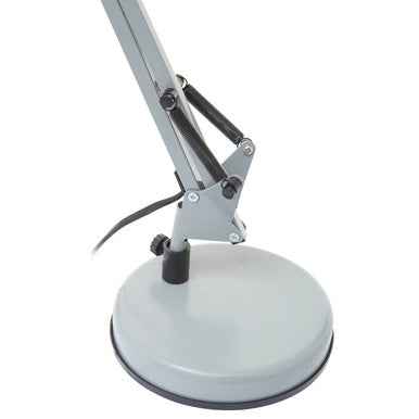 Payton Matte Grey Metal Studio Lamp