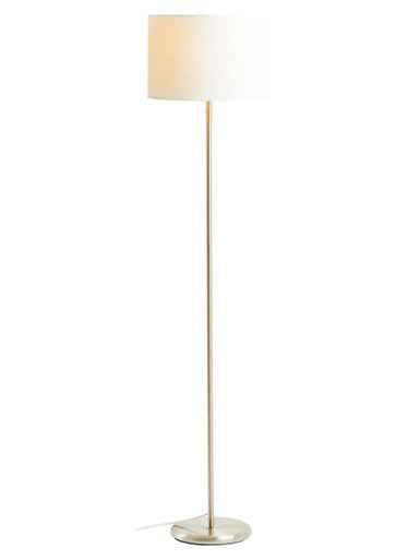 Forma Cream Waffle Effect Shade Floor Lamp