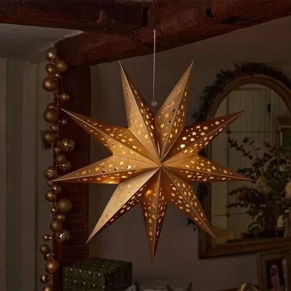 50cm LED Origami Star Christmas Decoration