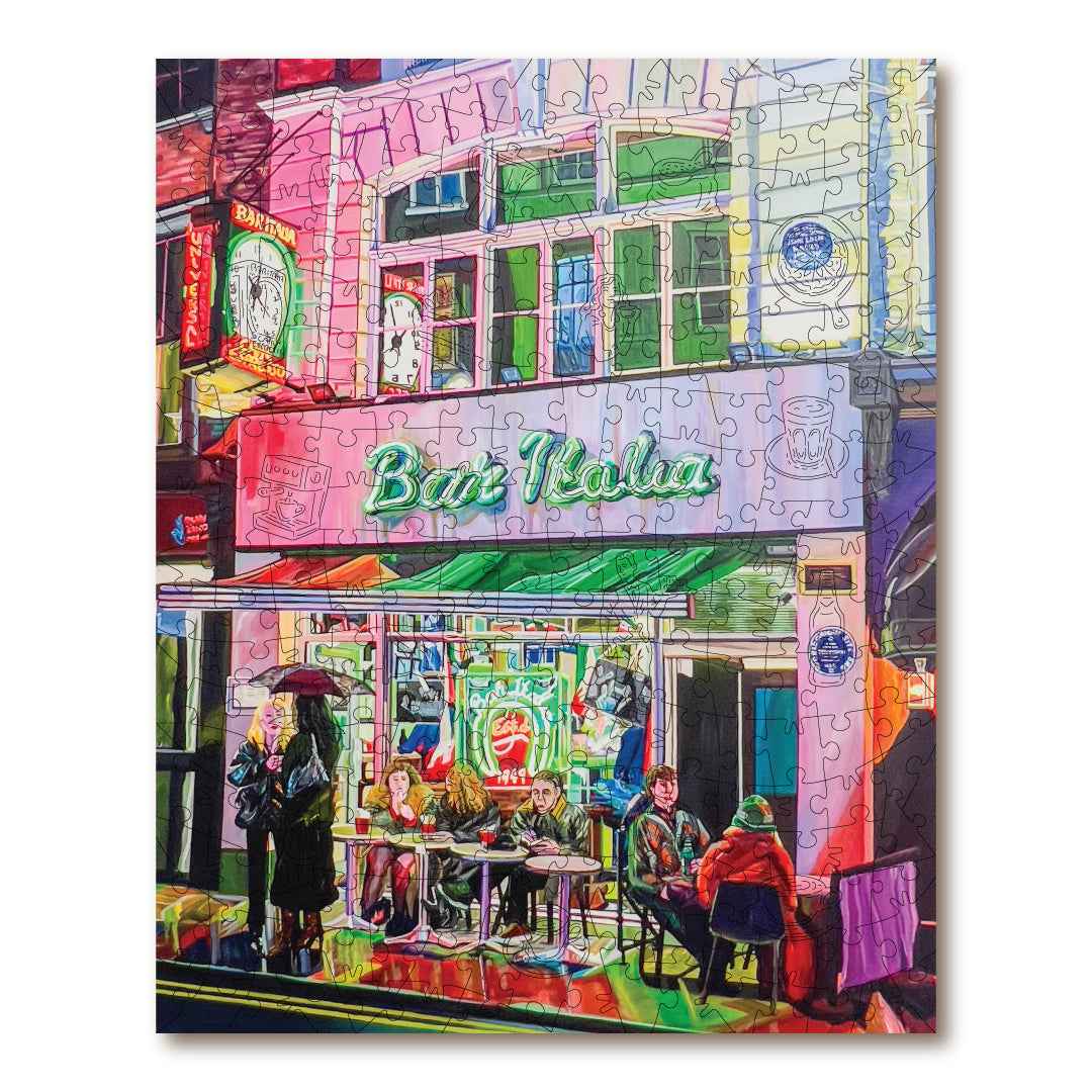 Bar Italia at Night - London