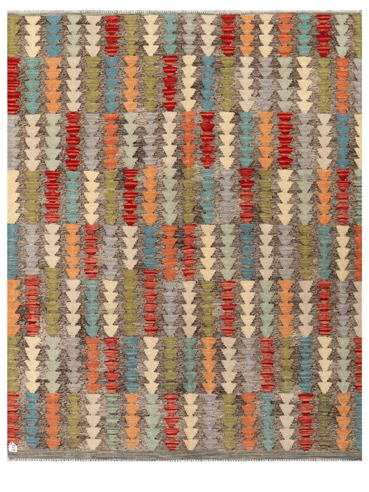 Maimana Afghanistan Kilim Rug - 191 x149 cm