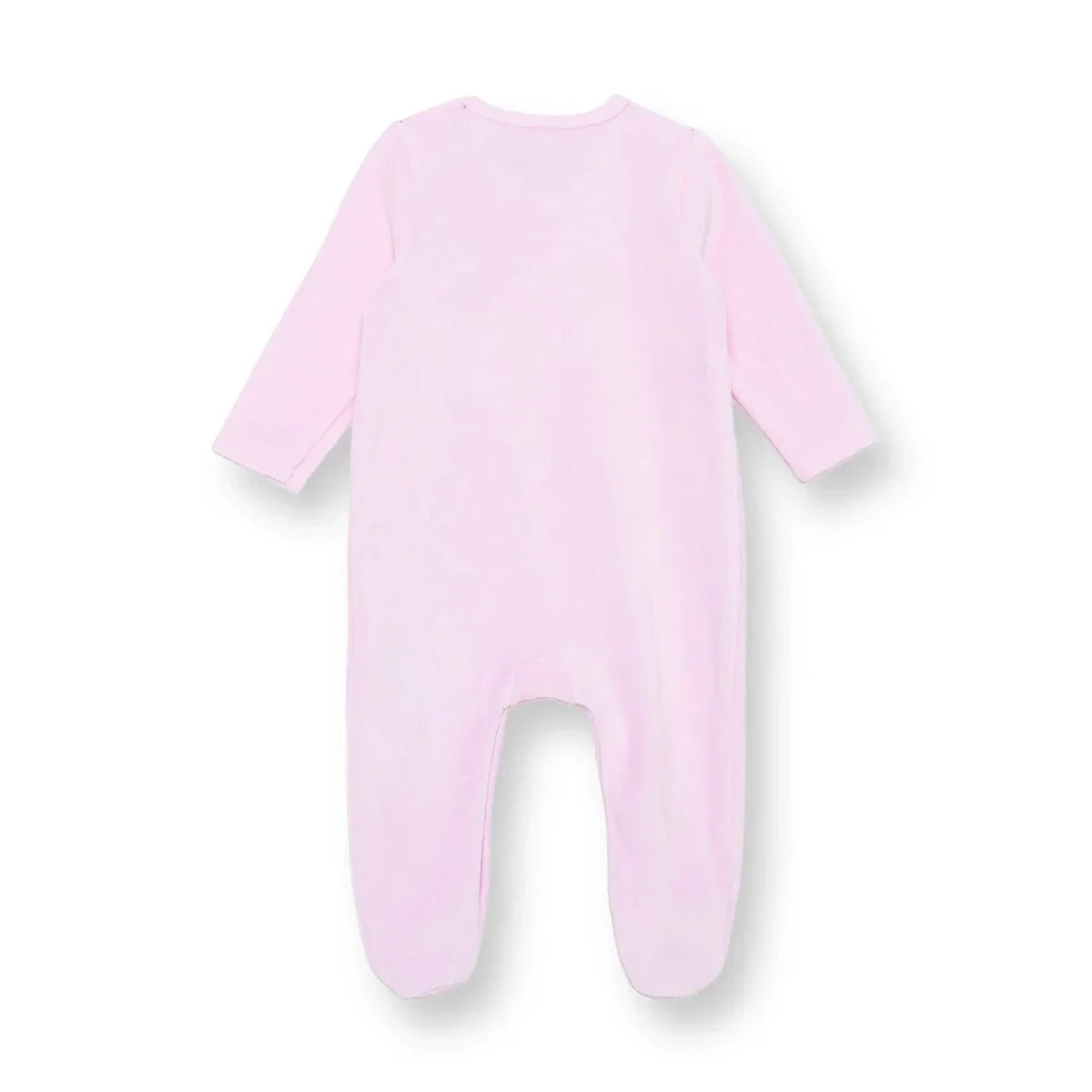 HelloBaby Velour Long Sleeve Baby Sleepsuit with Feet (Newborn to 9 Months)