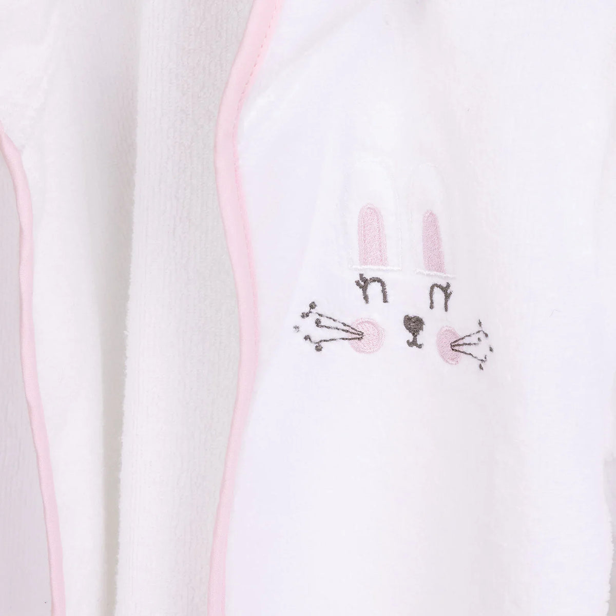 Mollia Bunny Print Towelling Baby Bathrobe (2 Years to 5 Years)