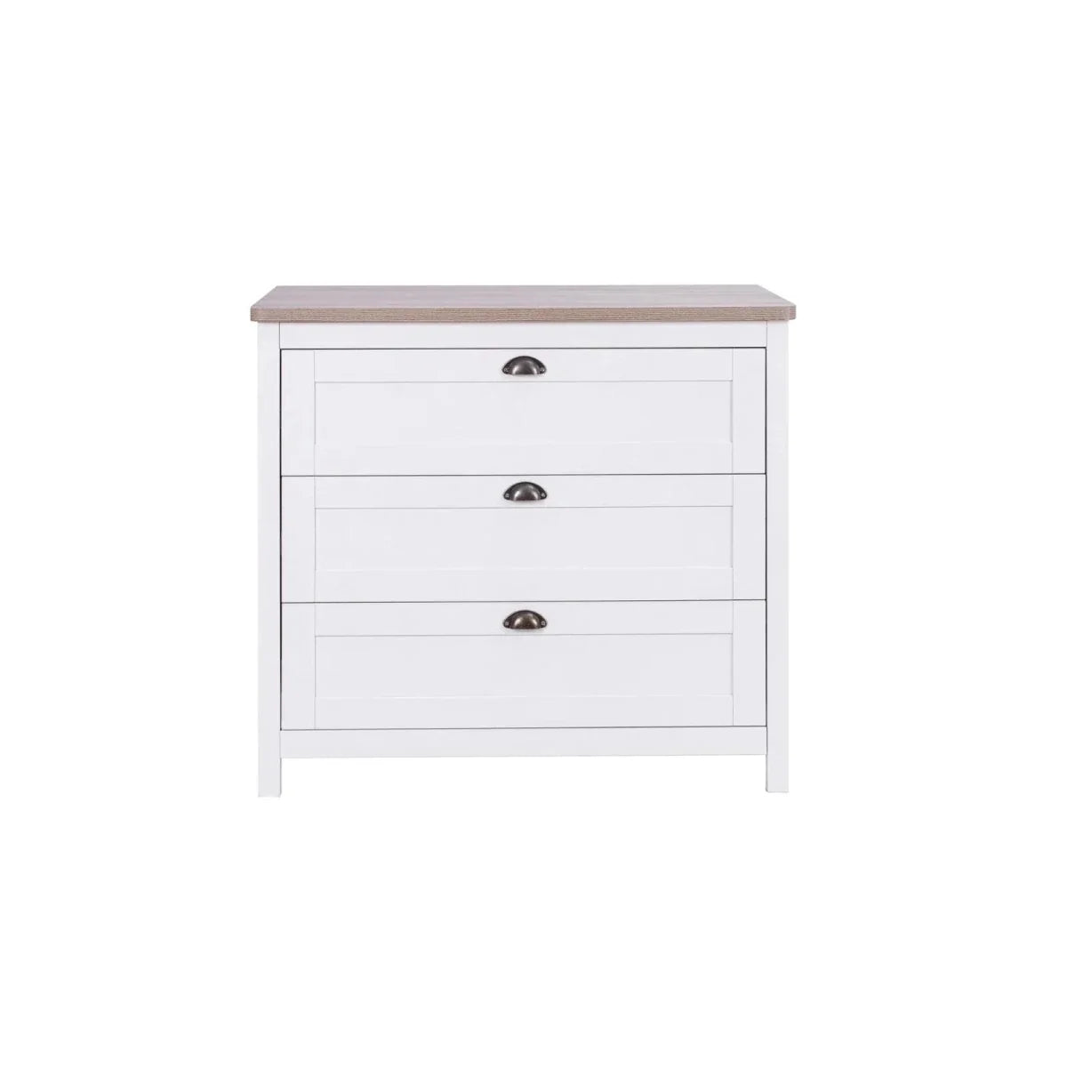 Tutti Bambini Verona Chest Changer - White/Oak