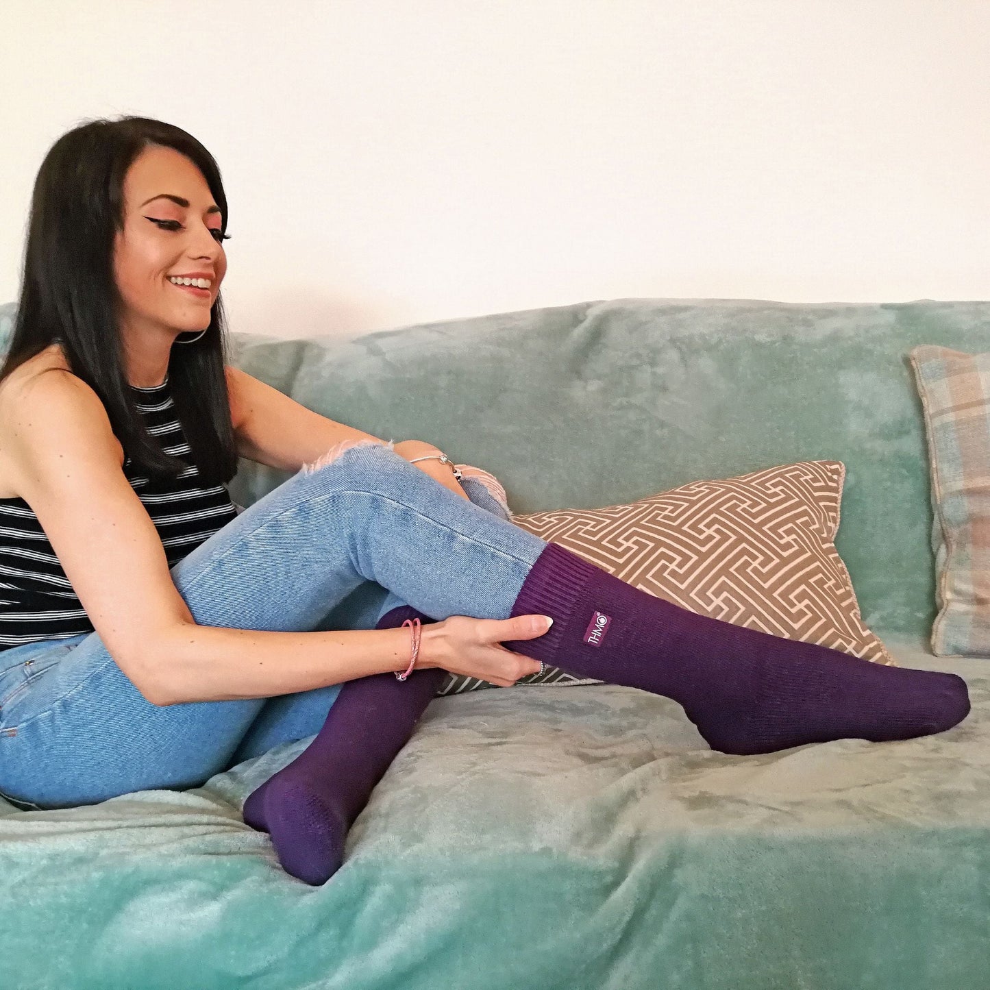 Ladies Thick Winter Thermal Socks with Seamless Toe (Multipack Options)