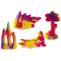 Classic Fluorescent Assorted 11.5cm - Case of 12