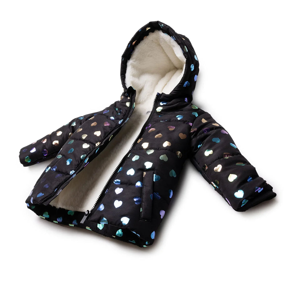 HelloBaby Print Pocket Padded Zip Baby Jacket (9-12 Months to 4-5 Years)