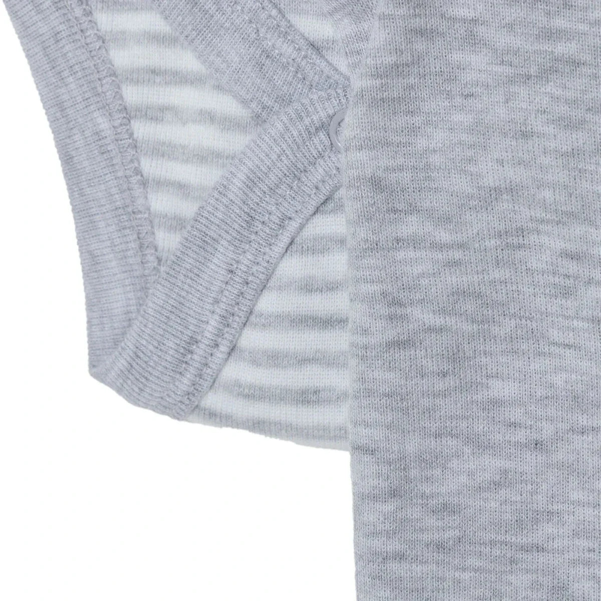 HelloBaby 2 Pack Striped Short Sleeve Baby Bodysuits (1-3 Months to 2-3 Years)