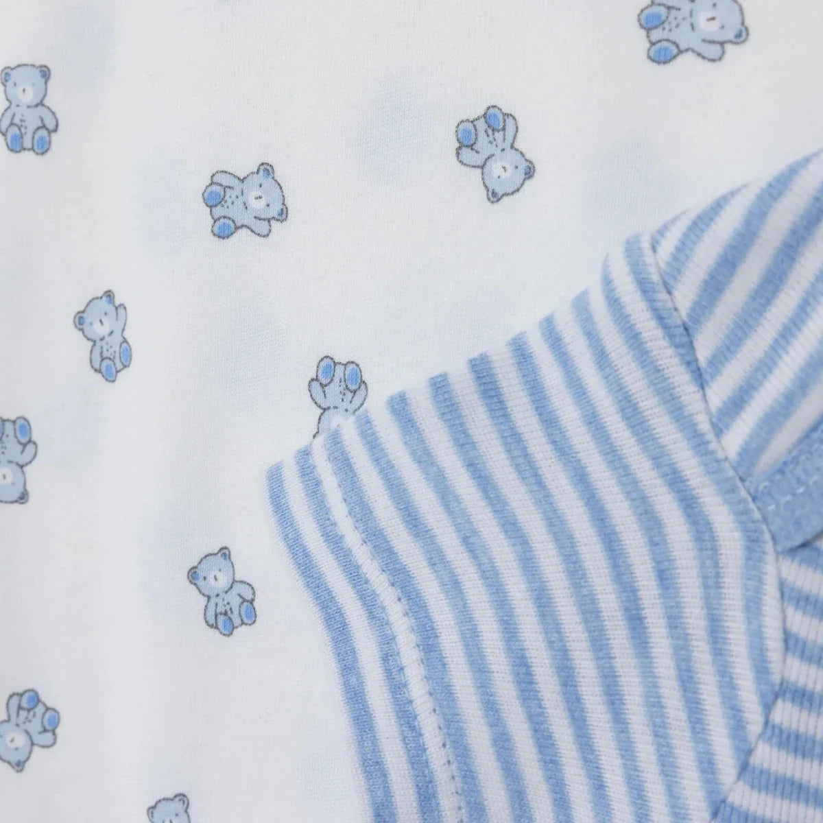 HelloBaby 2 Pack Bear Print Short Sleeve Baby Bodysuits (1-3 Months to 2-3 Years)