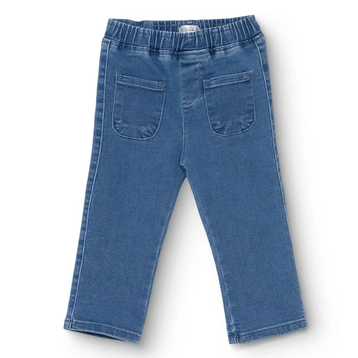 HelloBaby Hemmed Denim Baby Trousers (6-9 Months to 4-5 Years)